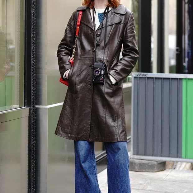 Lams Leather 양가죽 카코트