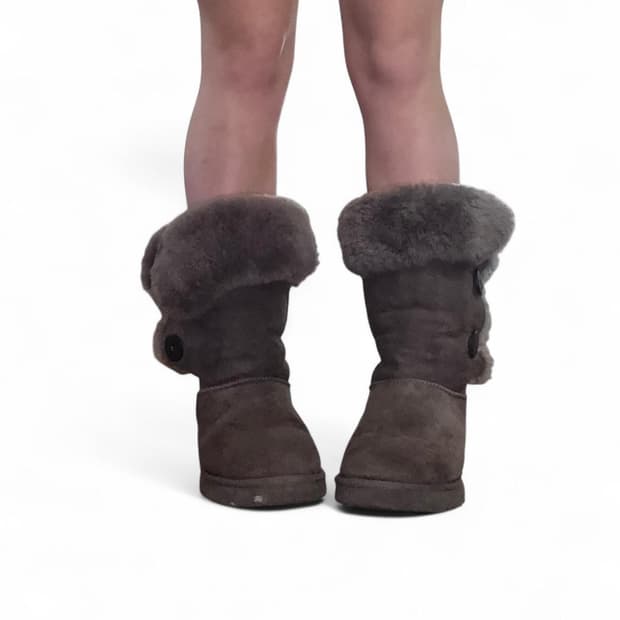 어그 UGG 부츠 모리걸 폼폼이 롱 빈티지 