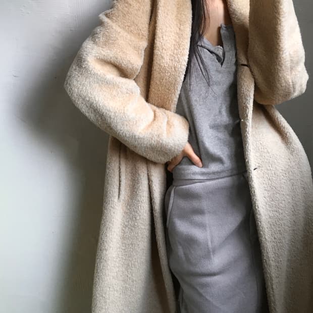 Max Mara 막스마라 알파카 더블 코트