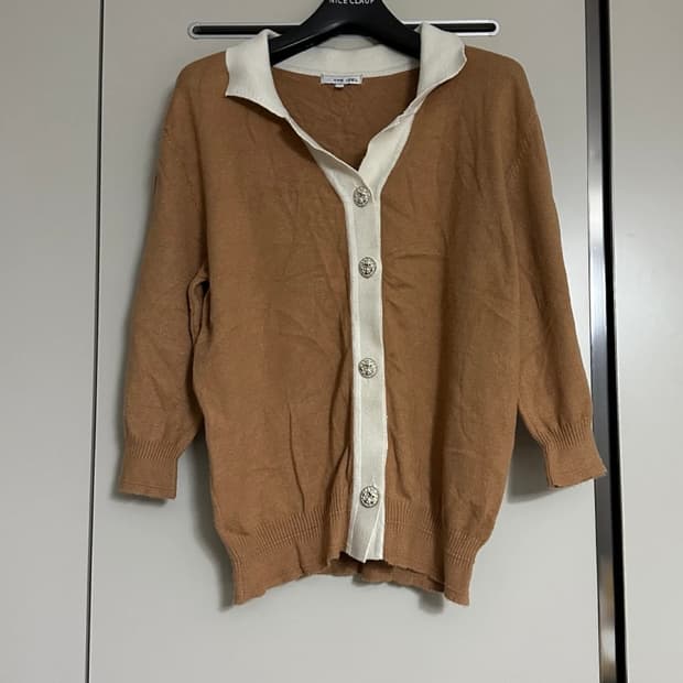 THE IZEL 브라운 가디건