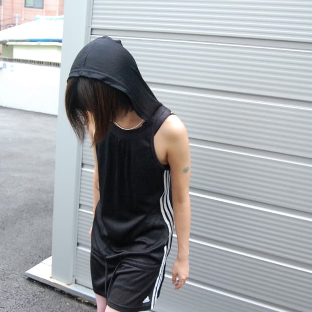 Adidas mesh one piece