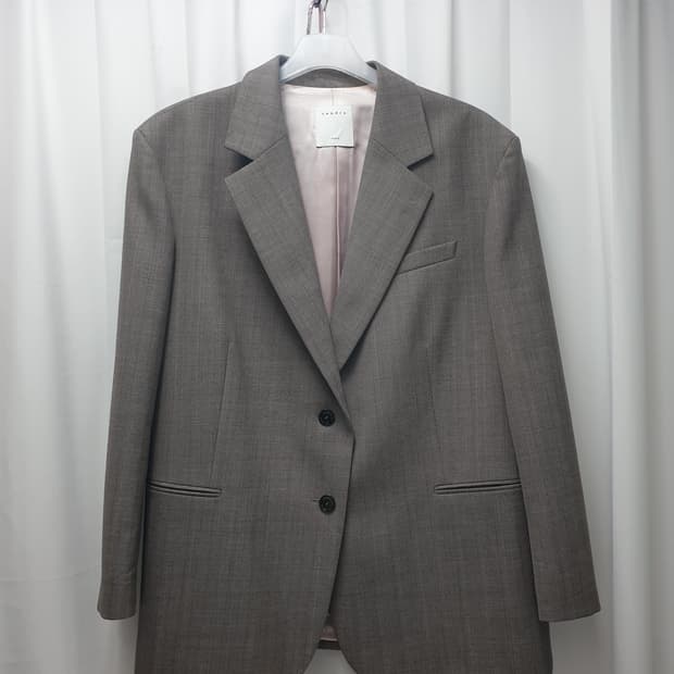 새상품) 산드로 체크 블레이저 자켓 2