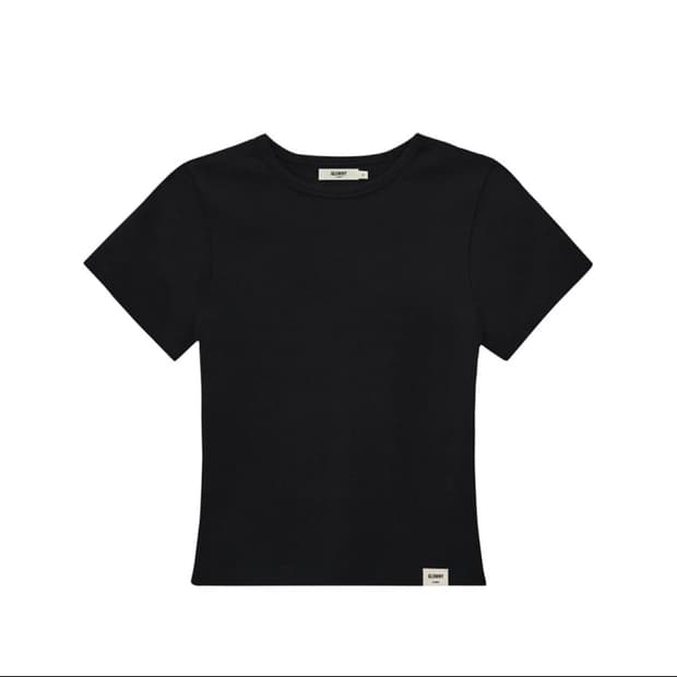 글로니 Glowny G Baby Tee 블랙 새상품