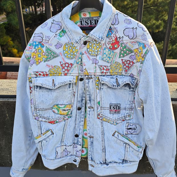겟 유즈드 데님자켓