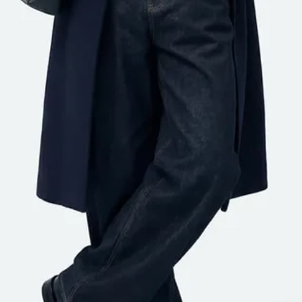 비긴 202 세미플레어 데님팬츠 [논페이디드 인디고] 3사이즈