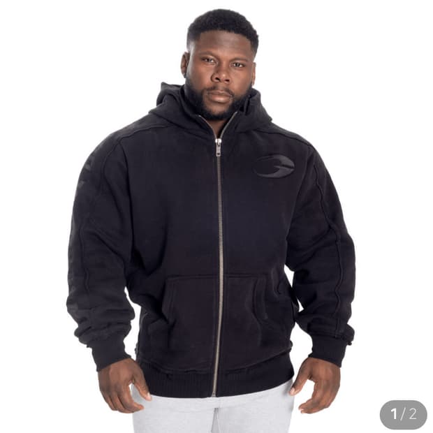 가스프 GASP PRO 후드집업 블랙 L 새상품!