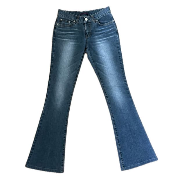 로우라이즈 부츠컷 팬츠