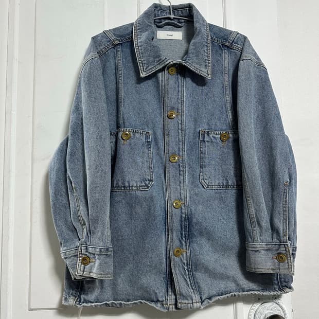던스트 데님 셔켓