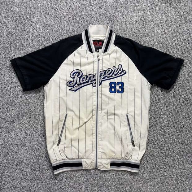 MLB 레인저스 하프 야구 자켓