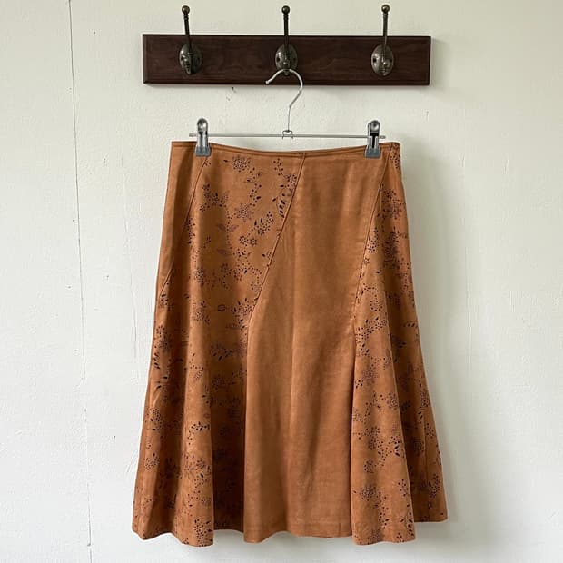 albaches 스웨이드 스커트