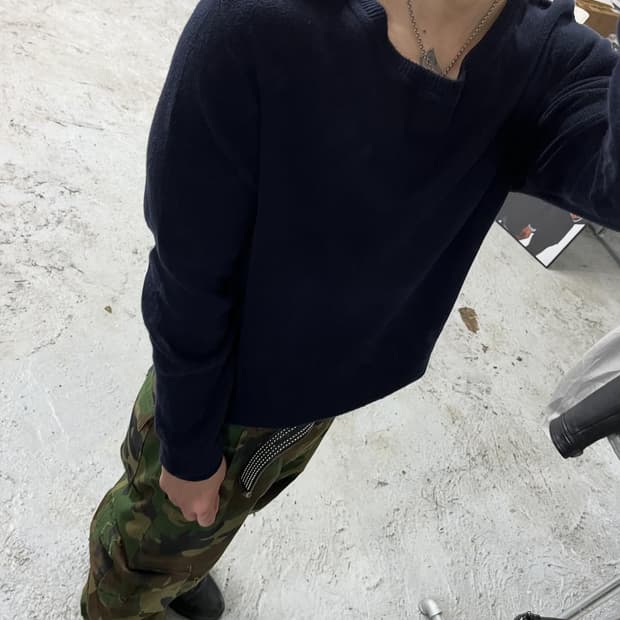 Global Work knit slv