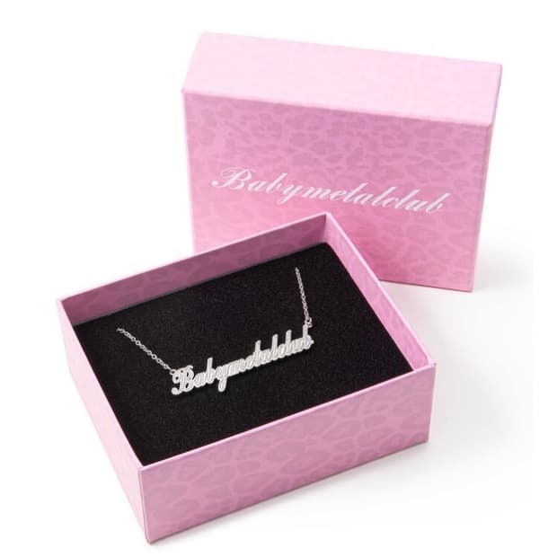 베이비메탈클럽 베메클 로고 목걸이 실버