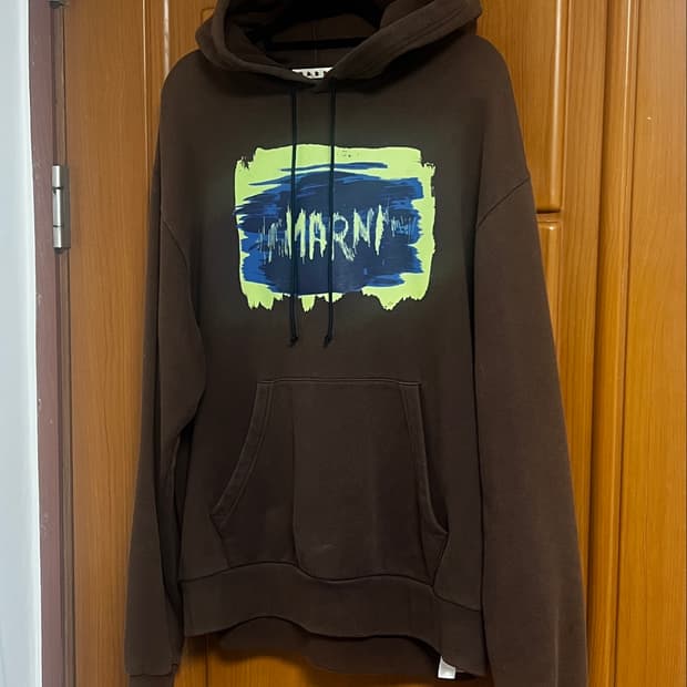 MARNI Long-Sleeved Hooded Sweatshirt