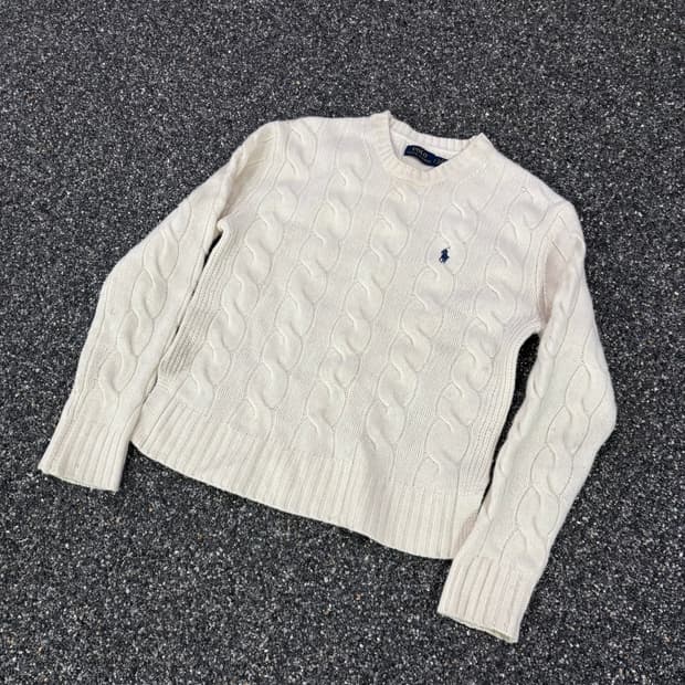 폴로 랄프로렌 케이블 포니 니트