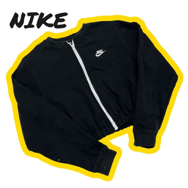 나이키 NSW 2way 투웨이 크롭 집업