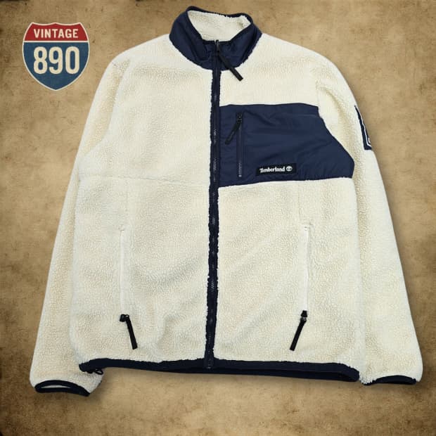 [L] TIMBERLAND 팀버랜드 플리스 집업