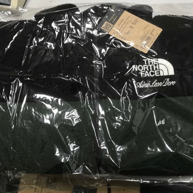 [새제품] 애메레온도르 노스페이스 XL 카센티노 울 눕시 자켓 콤부그린