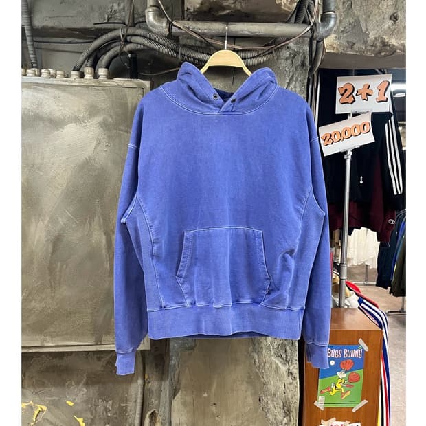 비헤비어 후드티 마젠타 블루 #csz3686