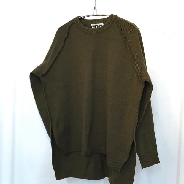 CDG Outside Seam Pullover Sweatshirt