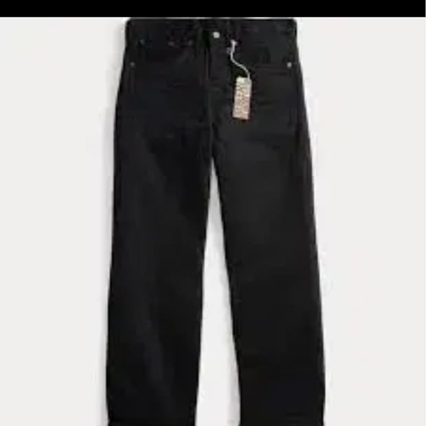 RRL 더블알엘 빈티지파이브포켓 블랙언블랙 31/30 빈파포블랙