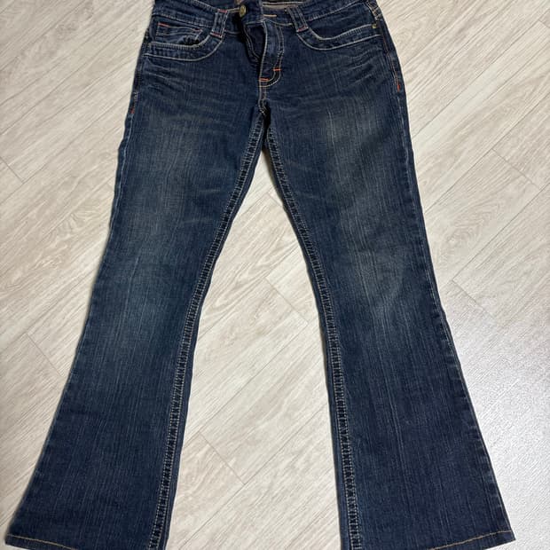 빈티지 로우라이즈진