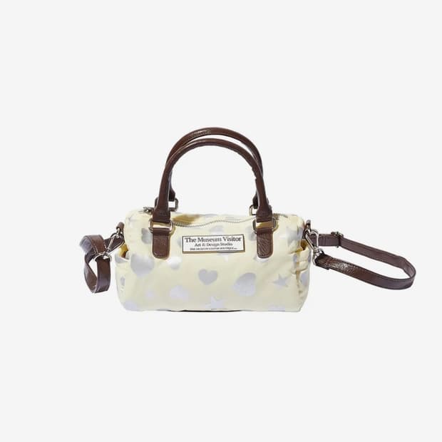 HEART STAR CRACK BOSTON BAG 2.0 (LEMON)