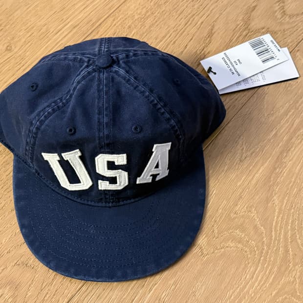 폴로 랄프로렌 USA 네이비 볼캡