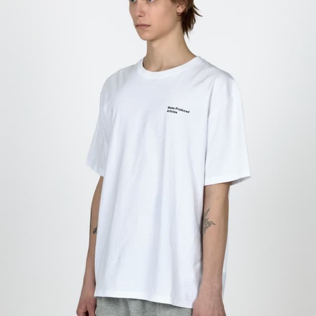[PlasticProduct] MPa T-SHIRT (WHITE) S