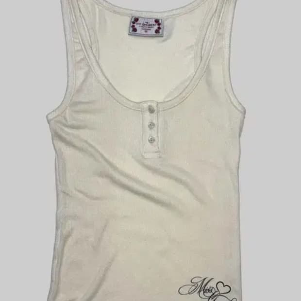 스컬프터 나시 Miss Grumpy Button-Up Top 크림 m