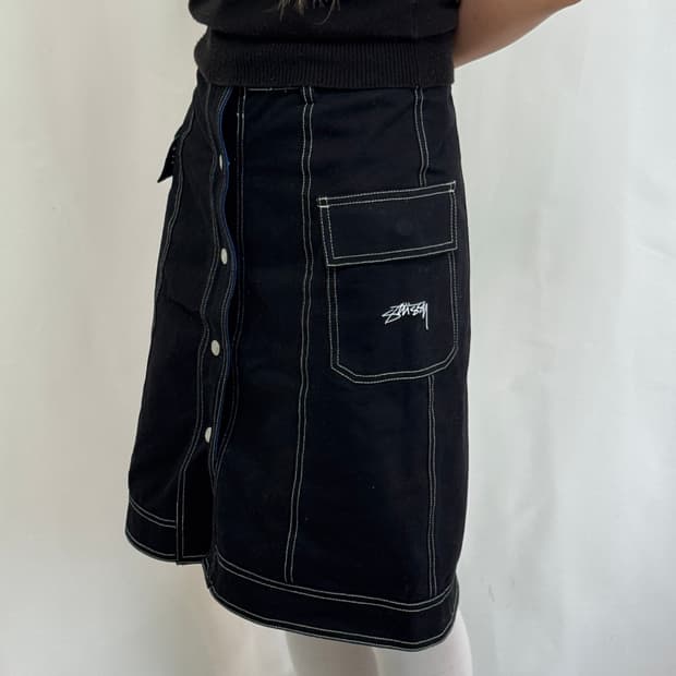 Stussy Clyde Reversible Skirt 리버시블 스커트