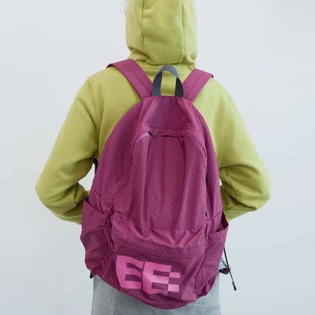 엔조블루스 도트 베이직 백팩 (Pink)