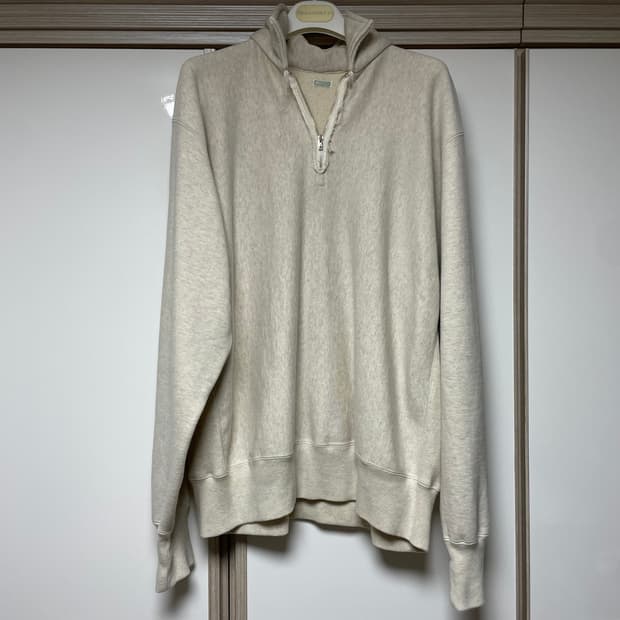 [3] A.presse 아프레쎄 25ss 하프집업 오트밀