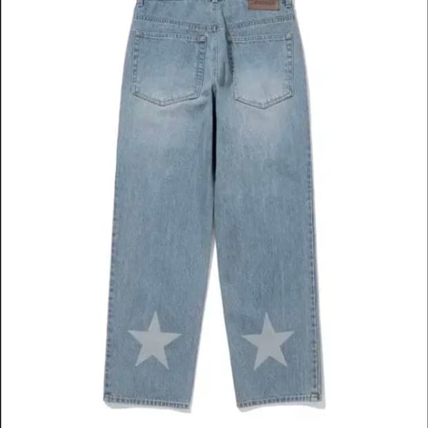 테켓 T jeans light blue (별 데님) S