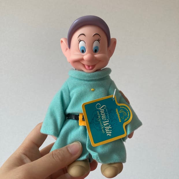 디즈니 백설공주 난쟁이 도피 인형