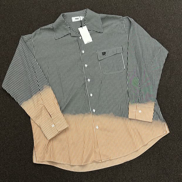 1)RSC 빈티지 스트라이프 그라데이션 셔츠