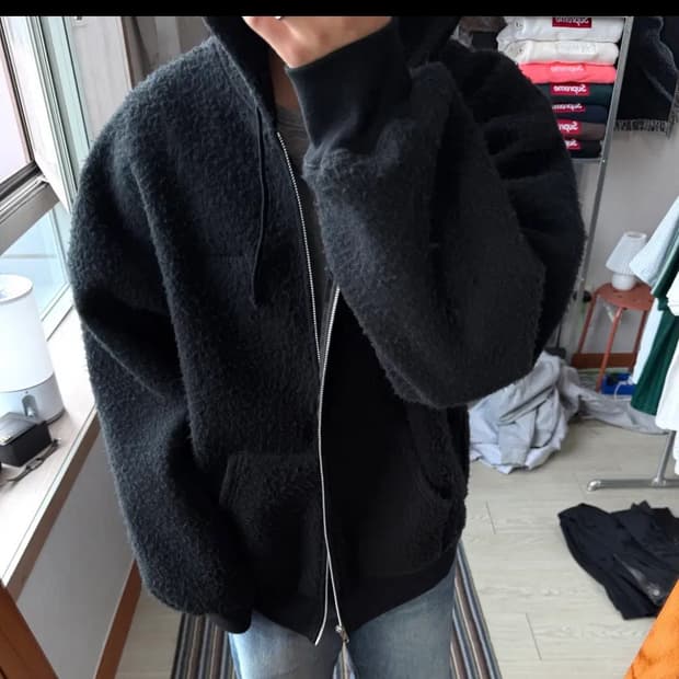 슈프림 필드 후드집업