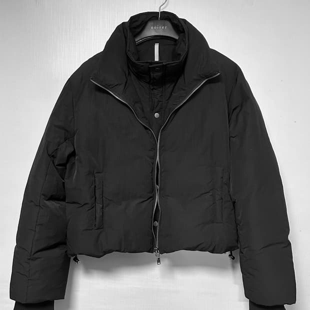 23FW, 새상품) 노이어 레이어드 구스다운 크롭패딩 48/100