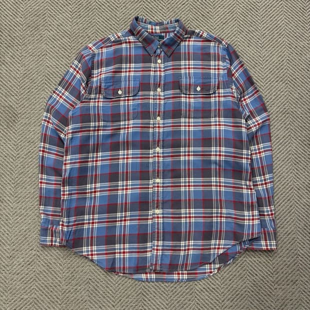 폴로랄프로렌 투포켓 체크 셔츠 v2691