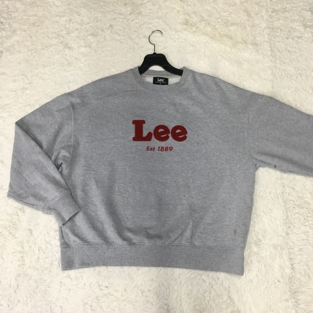 리 빅로고 맨투맨 CC13