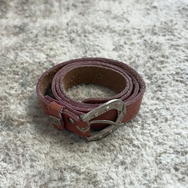 Star Studded Slim Belt