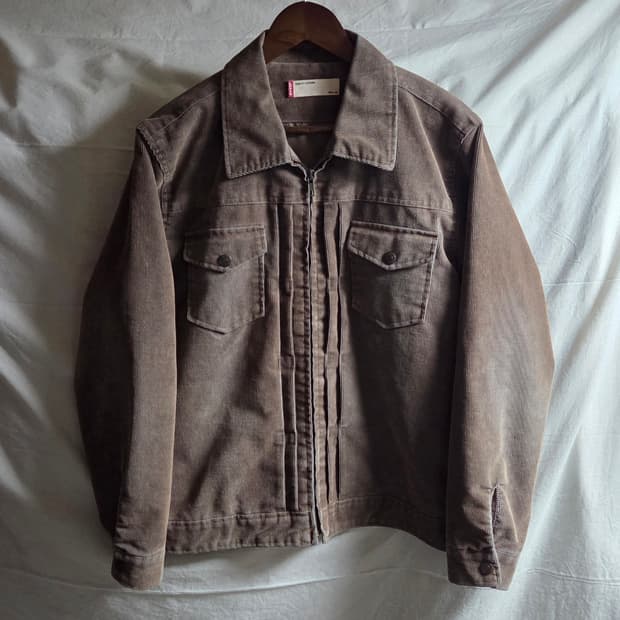 리바이스 코듀로이 자켓 브라운 L
