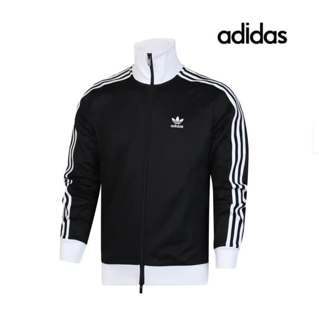 아디다스 베켄바우어 져지 블랙/화이트 트랙탑