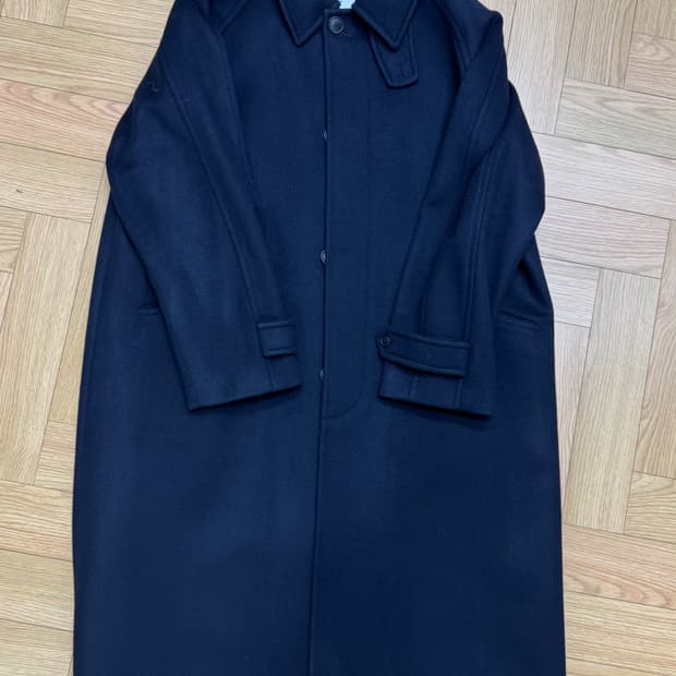 비슬로우 발마칸 코트 네이비