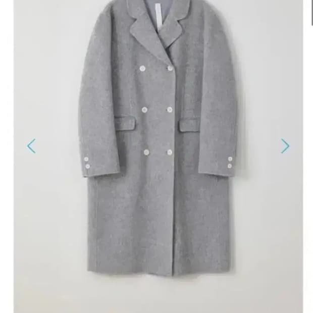 새상품) 타낫 듀벳 그레이 롱코트