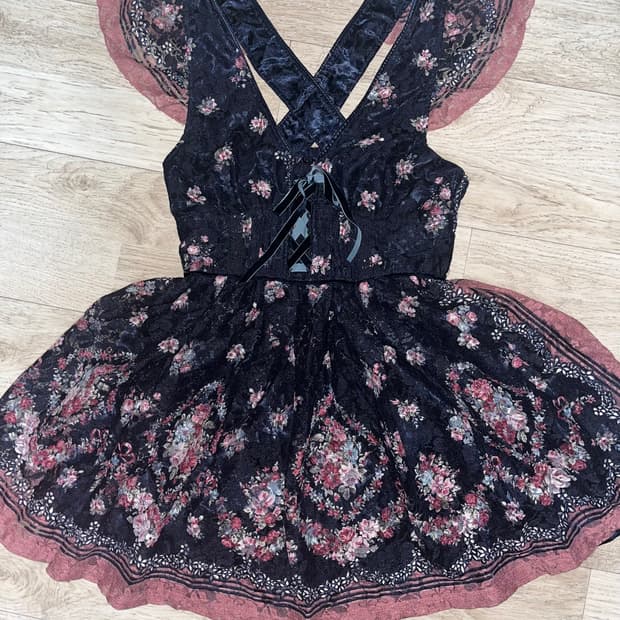 리즈리사 엑시즈팜깔 원피스 히메갸루 일본빈티지