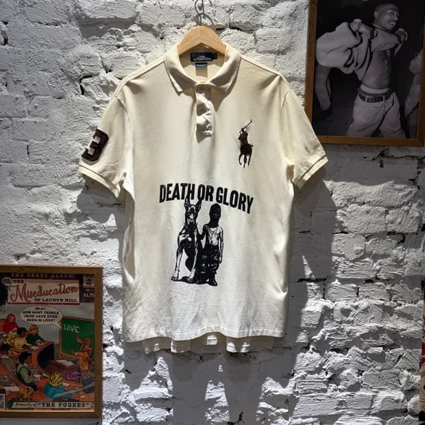 폴로 빅포니 데드 올 글로리 커스텀 카라 반팔 티셔츠
