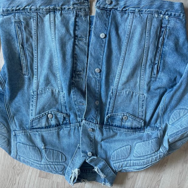 이지갭 패디드 데님 USA M사이즈