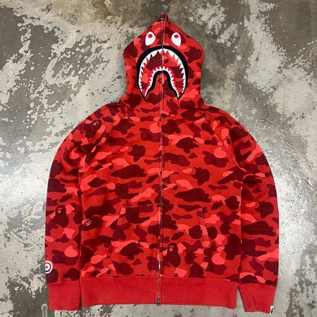 베이프 샤크후드 레드카모 L 