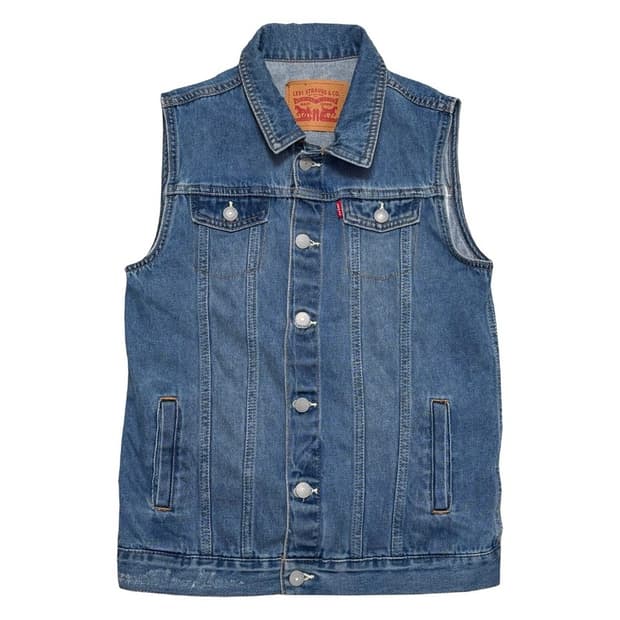 LEVI'S 데님 조끼 베스트 L
