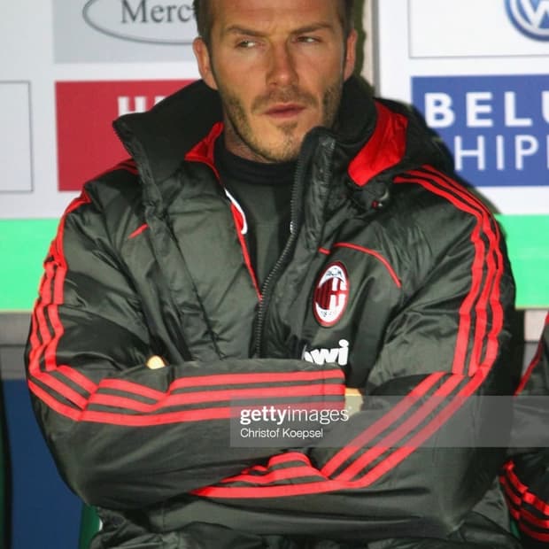 [90] 아디다스 AC밀란 08-09 패디드자켓